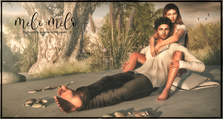 Second Life Marketplace - Meli-Melo Bento Couples Poses - Natural